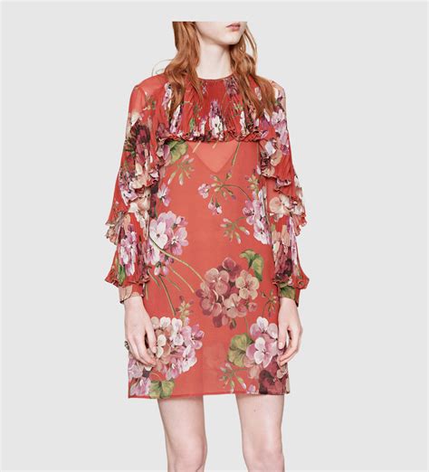 gucci dress blue flowers|gucci inspired dresses.